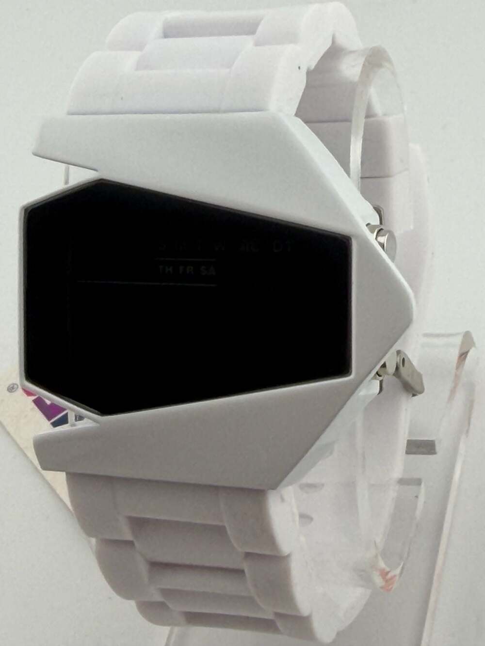 BOGO!-SKMEI 0817 Digital Airplane-Shaped LED Watch Silicone Strap NEW BATTERY